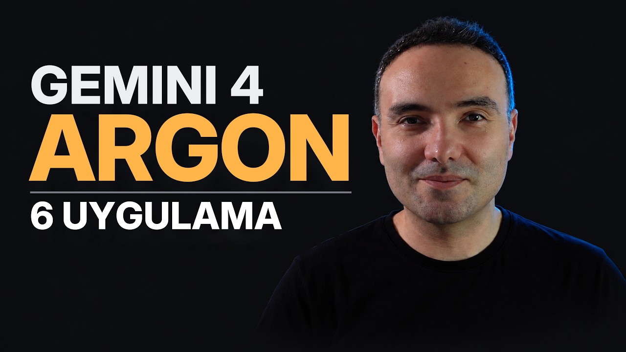 Gemini 4 Argon’a 6 Uygulama Yaptırdım: Kaç Dakika, Ne Kadar Kota?