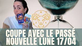 Nouvelle Lune en Bélier : Coupe karmique, libération du passé et nouveau départ