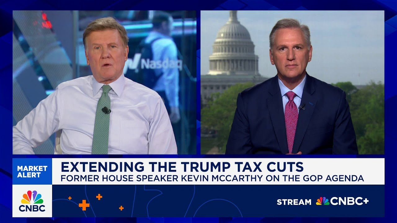 Former House Speaker Kevin McCarthy on Pres. Trump's tax bill: Republicans will get it done