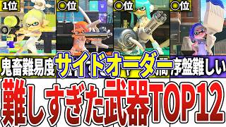 【視聴者投票】サイドオーダーブキ別攻略ランキングTOP11【スプラトゥーン3】【サイドオーダー】