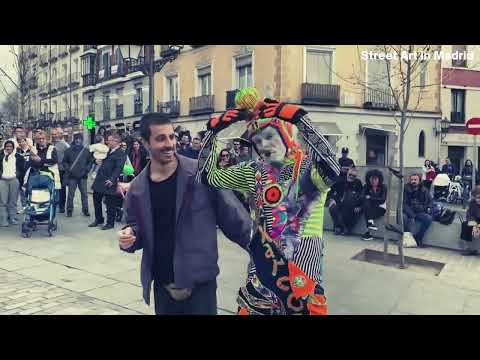 Karcocha the True Street Artist in Madrid 03-26-23 - Part 6