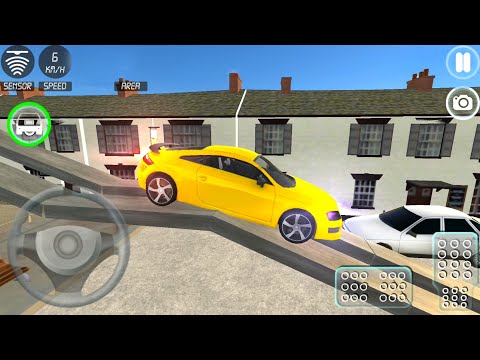 5th Wheel Audi Car Drive #11 - Outdoor Parking Driver Simulator - Android Gameplay