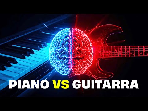 ¿Qué instrumento es mejor para tu cerebro? Piano vs Guitarra