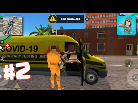 Rope Hero: Vice Town Walkthrough Part 2- Raid On Dealers (iOS,Android)