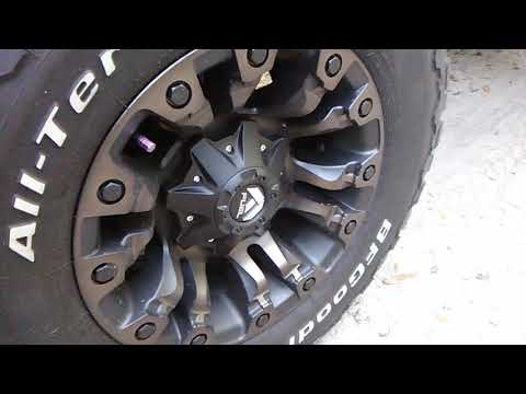 Fuel vapor d560 wheels 17x10