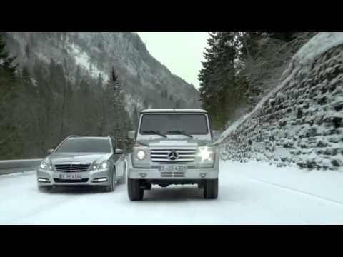 Mercedes-Benz 'Sunday Driver' commercial with Michael Schumacher and Mika Häkkinen