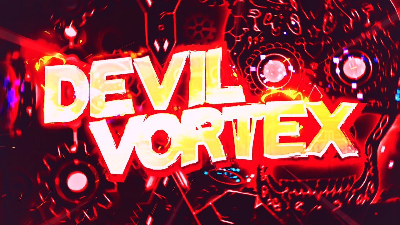 Xvortix devil core. Devil Vortex GD. Девил Вортекс геометрия Даш. TOSHDELUXE. Geometry Dash Devil Vortex saws.