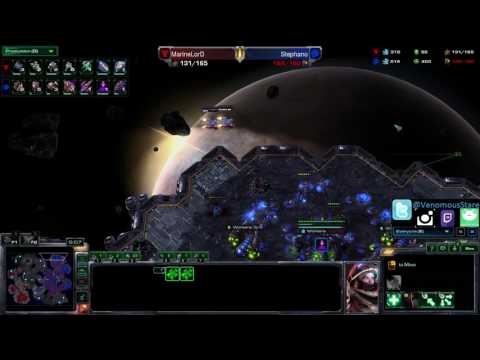 [TvZ] MarineLord's fake banshee opener vs Stephano (G1 of a BO5)