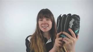 Video thumbnail: Rawlings Storm 11" Youth Fastpitch Softball Glove: ST1100FPM