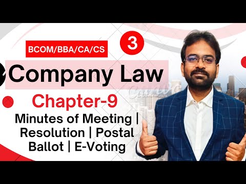Company Law Lecture 1 CA CS BCOM BBA Chapter 1 CWG for BCOM