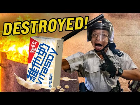 Chinese Boycott WRECKS Hong Kong Beverage Company Vitasoy