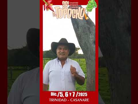 JAMES GARCIA EN LA CABALGATA DEL XXVIII ENCUENTRO INTERNACIONAL DE MÚSICA LLANERA EL TOPOCHO.