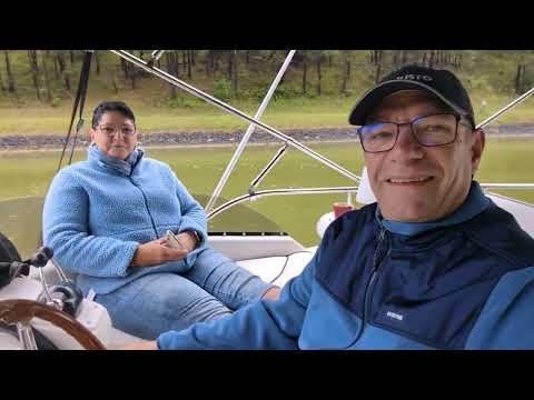 Von Wittingen nach Güster mit Sportboot Sealine F36 Fly Saison 2024