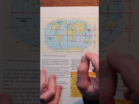 Das Gradnetz der Erde