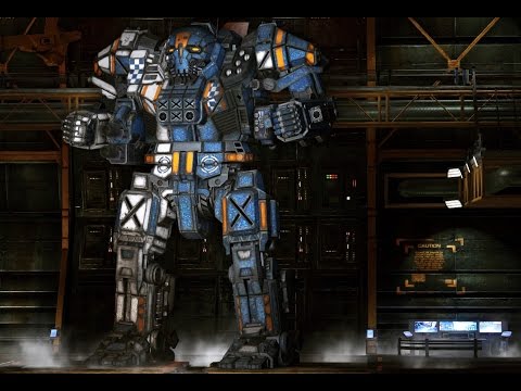 Mechwarrior Online: Leading a push in an Atlas AS7-D