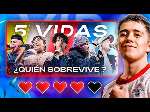 GAZIR REACCIONA A RED BULL 5 VIDAS ❤️ PAPO - EL MENOR - MNAK - AZUKY - JESSE PUNGAZ