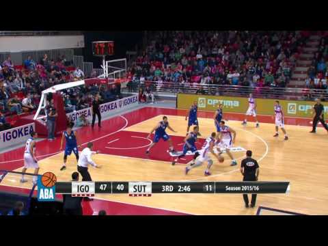 ABA Liga 2015/16 highlights: Igokea - Sutjeska, R07 (24.10.2015)