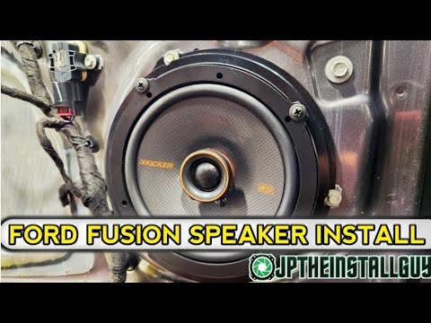2014 Ford fusion door panel removal speaker replacement install upgrade
