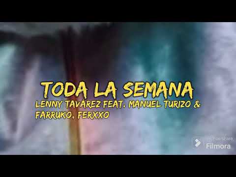 @ElAlfaElJefeTV Feat. @Feid, @farruko & @LennyTavarezMusic  - Toda La Semana