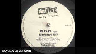 MOD presents NOTION EP - DANCE AVEC MOI (Main Mix)