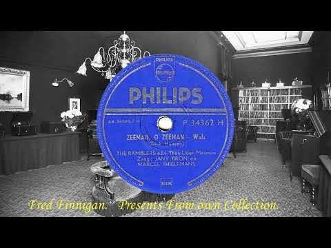 Ramblers, The(v Jany Bron & Marcel Thielemans)  - Zeeman O Zeeman(1951)