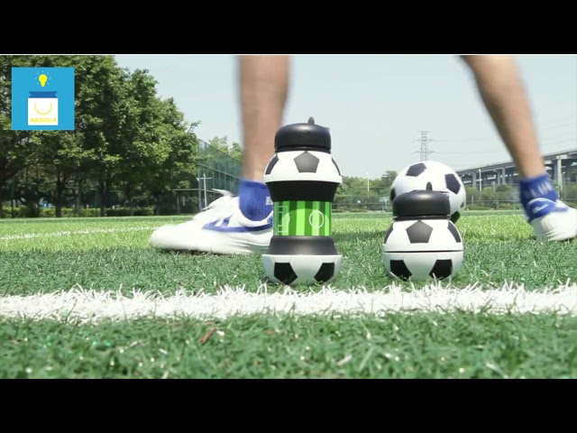 Vídeo relacionado con Botella de agua de Acero Inoxidable Personalizada equipo de Fútbol Barcelona. Botella termo personalizada deportiva. 700 ml Regalo Original para Aficionados del Futbol. (Girona)
