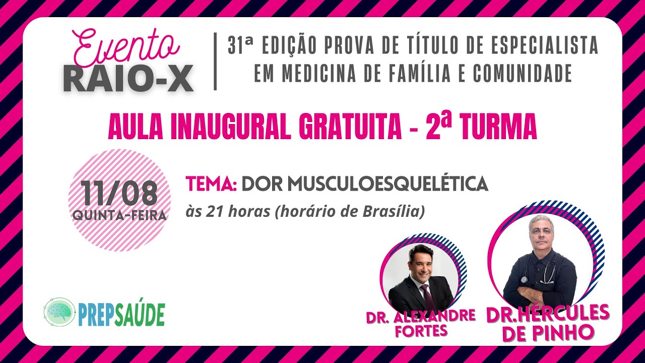 Aula ao Vivo - 31ª Prova de Título de Especialista em Medicina de Família e Comunidade