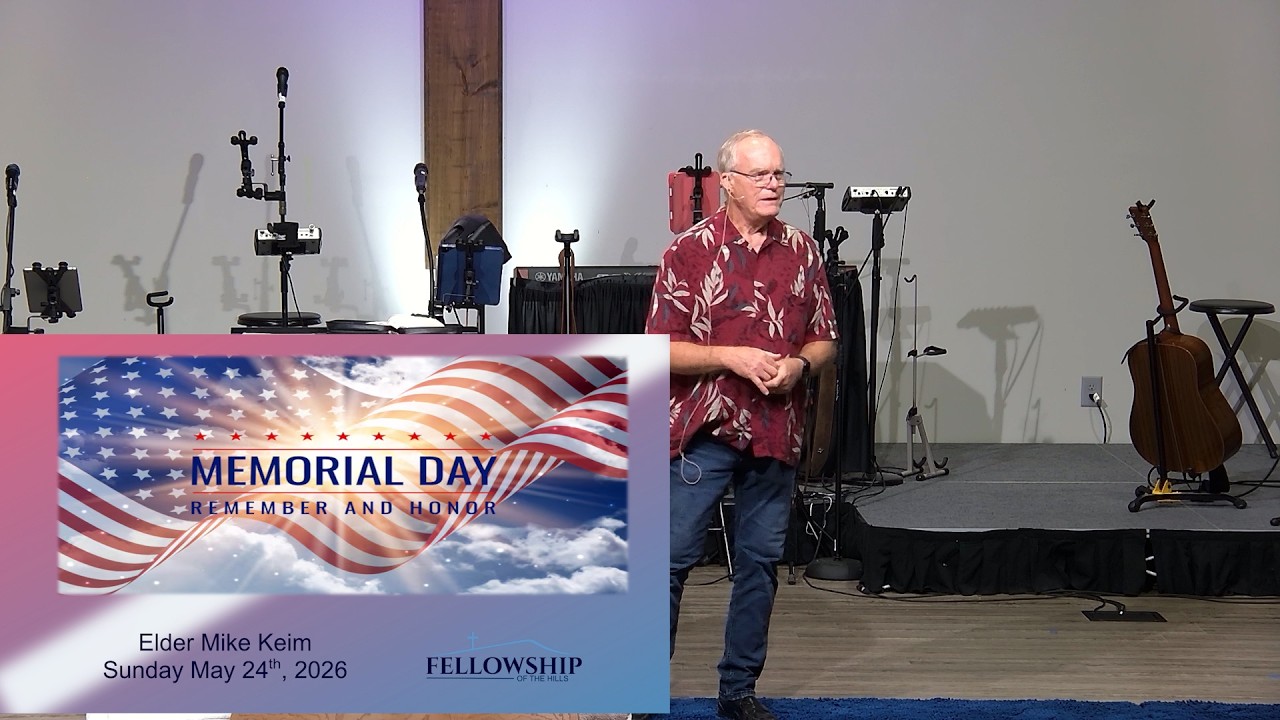 5/24 - Elder Mike Keim