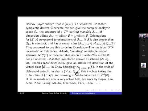 Dominic Joyce - Orientations on moduli spaces of coherent sheaves on Calabi-Yau 4-folds - Part I