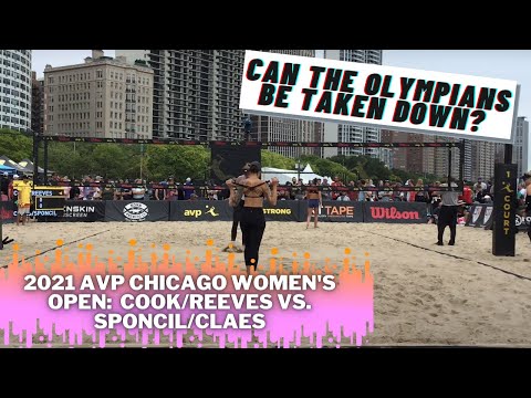 Claes/Sponcil vs. Cook/Reeves - 2021 AVP Chicago Gold Open
