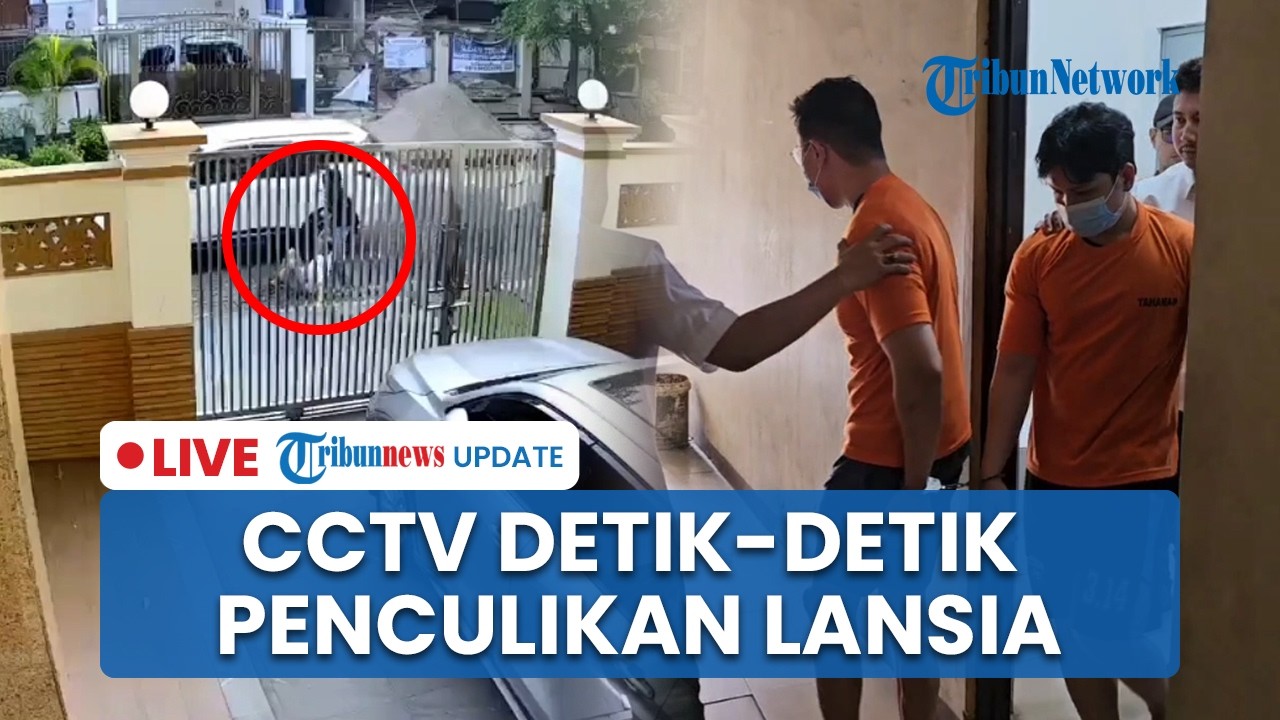LIVE: CCTV Detik-detik Penculikan Lansia 70 Tahun di Perumahan Elit PIK, Polisi: Motif Asmara
