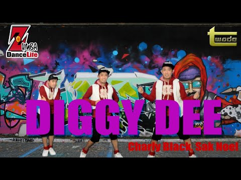 Diggy Dee - Charly Black & Sak Noel | Zumba |Easy & Simple Dance workout | Coach tOLits