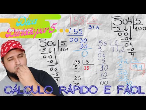 MACETES DE MATEMÁTICA EPSÓDIO 3 (DIVIDA POR 5 EM 5 SEGUNDOS)