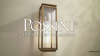 Watch A Video About the Possini Euro Atkins Die Cast Brass Outdoor Wall Light