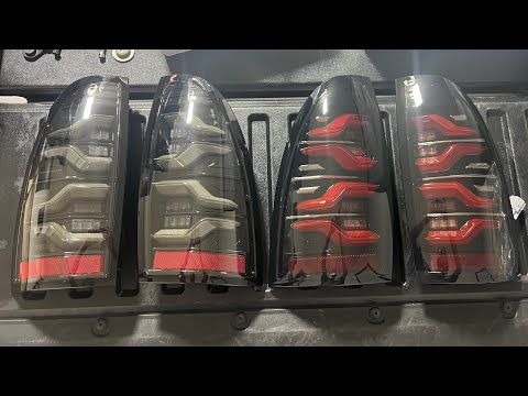 The best led tail lights for 2nd gen Toyota Tacomas 2005-2015 Alpharex Luxx