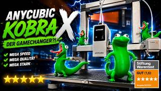 Schlägt Anycubic jetzt Bambu Lab? – Kobra X im 3-Wochen