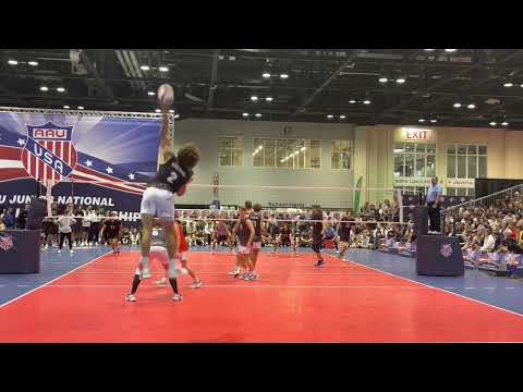 2022 AAU BJNC 18’s Open Final: OCVC versus Bay to Bay. Entire edited match.