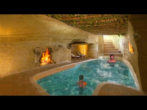 Unbelievable! 60 day Build Underground Swimming Pool In Underground House [ Full Video ]