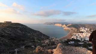 preview picture of video 'Desde el Cargadero de Mineral de Agua Amarga, Almería II'