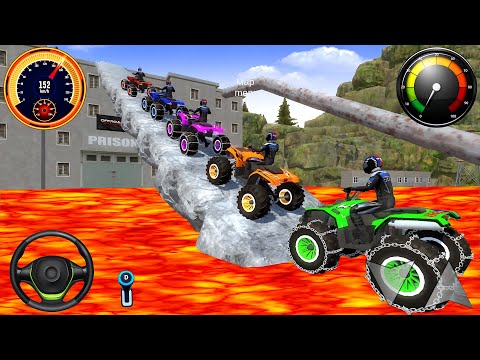 Impossible Dirt Quad Bikes Racing Game #2 - Extreme Motocross ATV Bike Stunts - Android IOS Gameplay