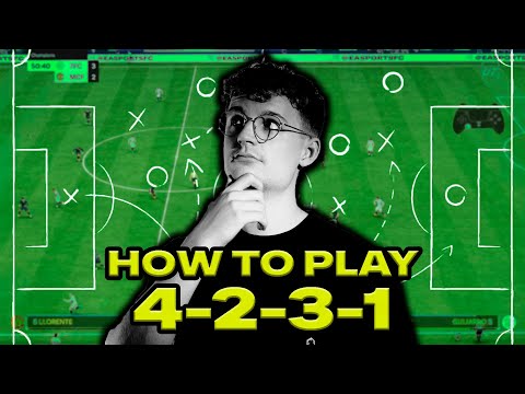 THE BEST 4231 CUSTOM TACTICS ON EAFC 24