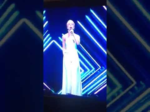 Eurovision 2018 Man interrupts United Kingdom's performance