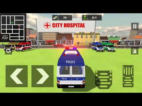 Police Ambulance Rescue Driving : 911 Emergency - car games #11 - car police -