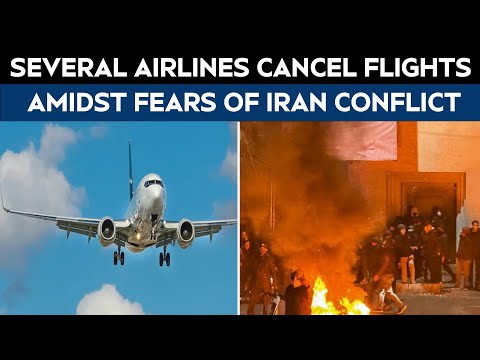 US To Attack Iran | Several Airlines Cancel Flights To Middle East Amidst Fears Of Iran Conflict