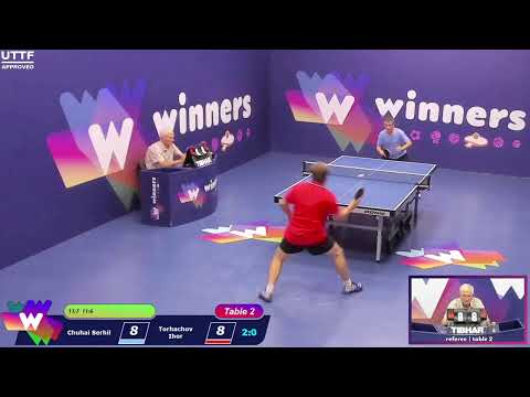 Winners League  26.08.21 Chuhai Serhii - Torhachov Ihor 22:30