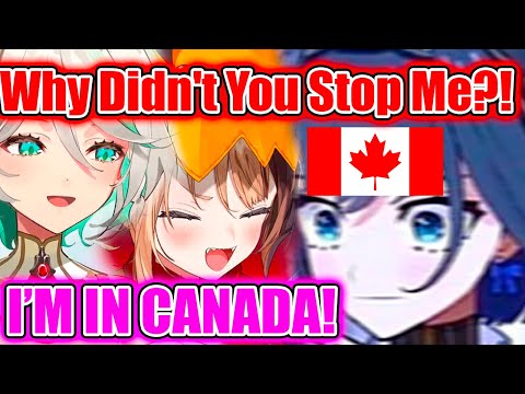 Kronii Instantly Says She's in Canada After Gigi Calls Her Out for Not Being in Japan【Hololive EN】 Kronii Instantly Says She's in Canada After Gigi Calls Her Out for Not Being in Japan【Hololive EN】