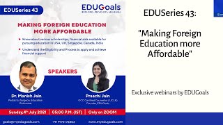 EDUSeries 43: "Scholarship opportunities for Foreign Education"