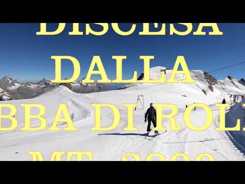 SKI WITH ME (21) DESCENT FROM ROLLIN'S HUMP MT 3899 PLATEAU ROSA '