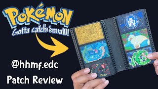 Pokémon EDC Patches, YOU GOTTA HAVE! | @hhmf.edc Review