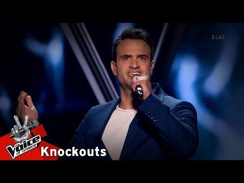 Θοδωρής Χαλάς "Για σένανε μπορώ" | 4o Knockout | The Voice of Greece| 8η Σεζόν